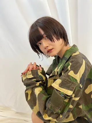 ショート 小谷野 真優のヘアスタイル