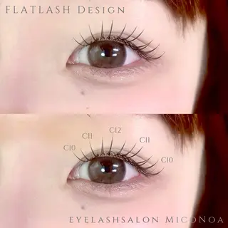 マツエク・マツパ MicoNoa所属・MicoNoa Asamiのマツエク・マツパデザイン