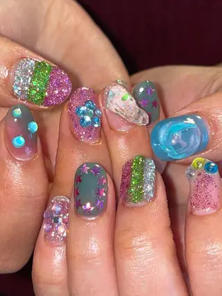 ネイル KUU所属・Sae ⭐️のネイルデザイン