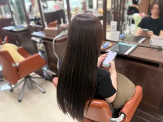 ロング カラー ⛄️カラーモデル /艶カラー/あい⛄️のヘアスタイル