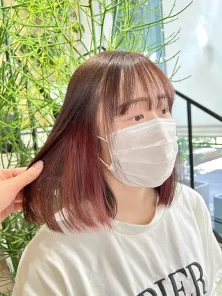 ショート チャンモリパーマ/韓 国/Minami🦋のヘアスタイル