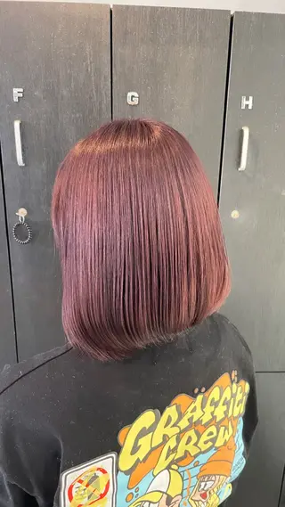 カラー ブリーチカラー特化 ✨️永井諒のヘアスタイル