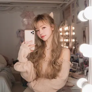 ロング 池袋/カラー特化🎨 ロング料金なし🩵のヘアスタイル