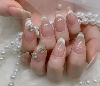 ネイル ETERNA Nail 銀座店【パラジェル/フィルイン/チップ長さだし/マグネット/ニュアンス】所属・ア カリのネイルデザイン