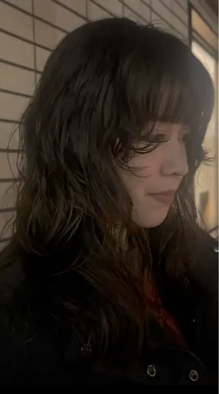 ミディアム パーマ デザインカット/ パーマ/nanaのヘアスタイル