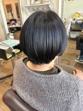 ショート やまもと かのんのヘアスタイル