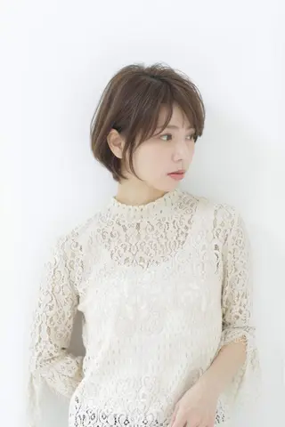 ショート 齋藤 真由のヘアスタイル