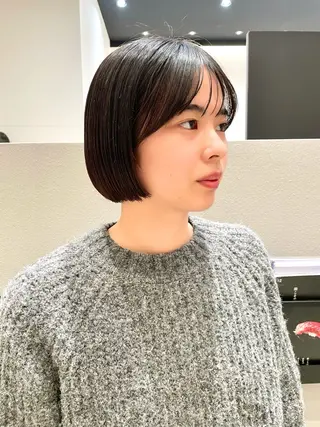 ミディアム BELLA/天王寺/ 似合わせ/木浦心のヘアスタイル