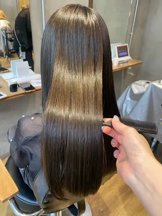 セミロング 井上 麻帆のヘアスタイル