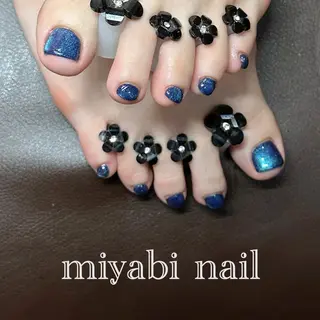 ネイル miyabi nail 桂川駅近くのネイルデザイン
