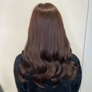 セミロング 🎀tomoka /透明感カラー🎀のヘアスタイル