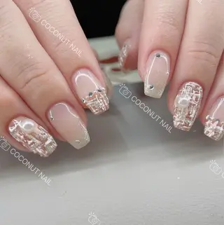 ネイル 神田 ココナッツのネイルデザイン