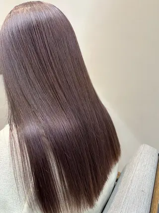 ロング カラー パーマ 髪質改善/ ストレート/佐藤健人のヘアスタイル