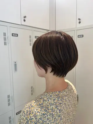 ショート カラー ダブルカラー /透明感カラーRioのヘアスタイル