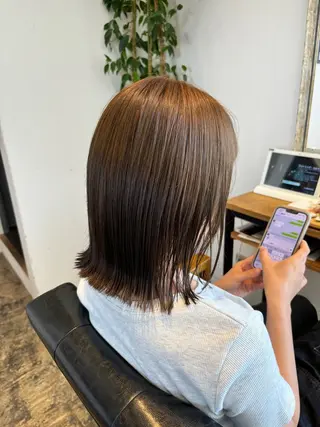 ミディアム ✨似合わせショート、 ボブ✨豊田拓真のヘアスタイル