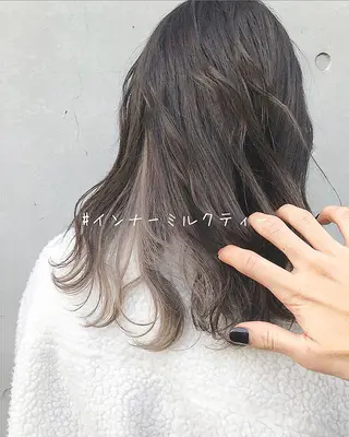 ミディアム XYZ新宿所属・⭐️DAIKI⭐️ ハイトーン/髪質改善のヘアスタイル