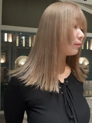 カラー hishida akiho  🩰のヘアスタイル