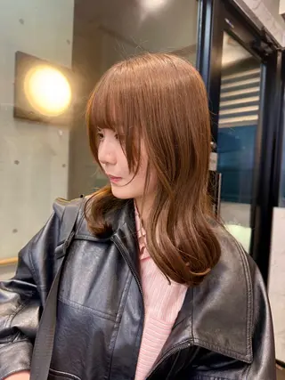 セミロング カラー ✨カット¥1100円 /Yudai✨のヘアスタイル