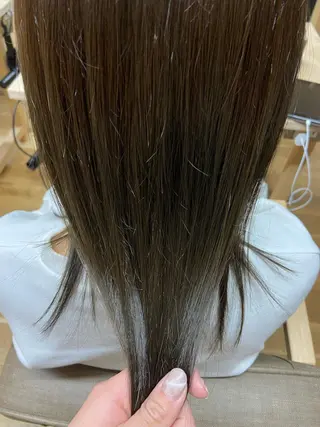 ミディアム カラー Rosso東川口店所属・米田 瑠夏のヘアスタイル