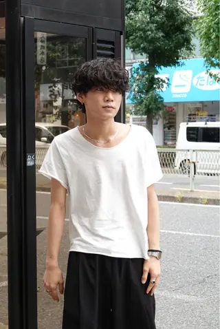 ミディアム パーマ キッズ メンズカット/パーマ /ユアサシュンスケのヘアスタイル