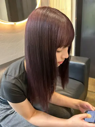 カラー ハイトーン ayane💖のヘアスタイル