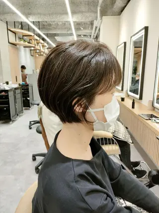 ショート 【似合わせ・レイヤー ・パーマ】海気のヘアスタイル