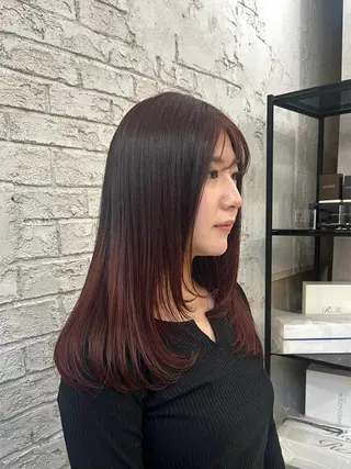 ロング 艶髪ブリーチカラー 💗manaka💗のヘアスタイル