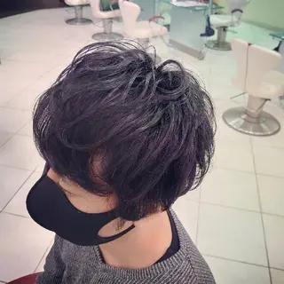 ショート パーマ メンズ 🐺デザインウルフ / 一ノ瀬 凌🐺のヘアスタイル