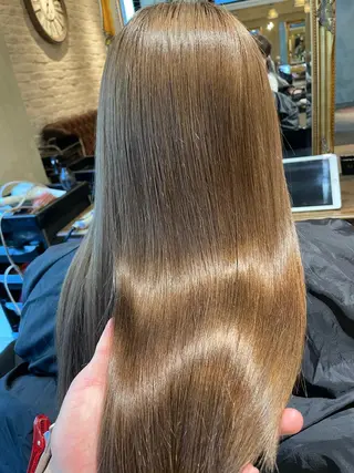 ロング 🌈髪質改善💕 縮毛矯正✨青木まで✨のヘアスタイル