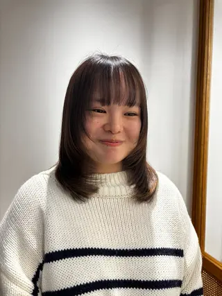 ミディアム ちあき knock🌼🍃のヘアスタイル