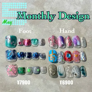 ネイル NICO nail 下北沢店 ネイル&アイラッシュ所属・NICOnail Sayumiのネイルデザイン