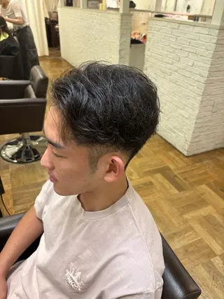 メンズ 古川 心のヘアスタイル
