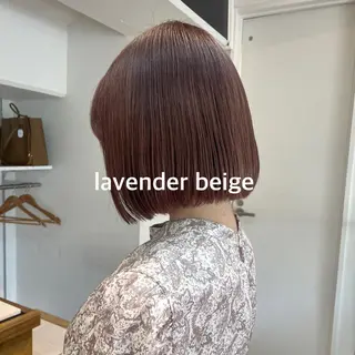 ミディアム 暖色カラー推し/ トヤエリコのヘアスタイル