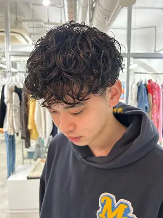 ショート hen所属・中西 遥聖のヘアスタイル