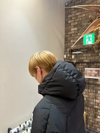 ショート カラー メンズ Sara newi 🎀透明感🎀のヘアスタイル