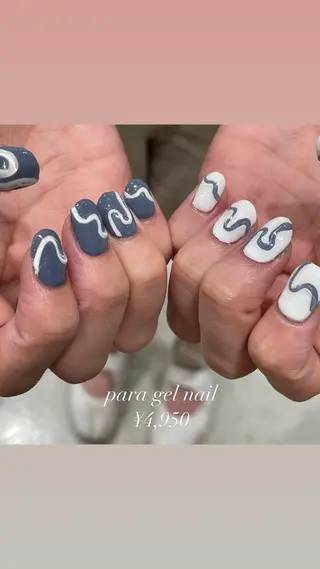 ネイル 淡色ネイル 🎀moeのネイルデザイン