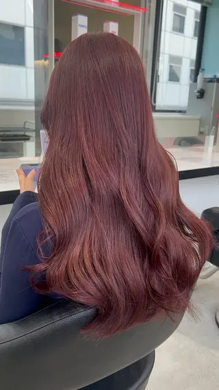 ロング カラー 履歴修正屋さん／ ブロンド／ホワイトのヘアスタイル