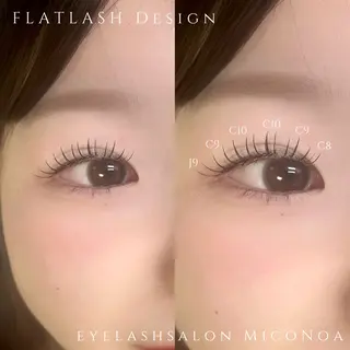 マツエク・マツパ MicoNoa所属・MicoNoa Asamiのマツエク・マツパデザイン