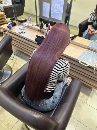 ロング カラー 💝ハイトーン/暖色 /吉祥寺/のヘアスタイル