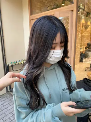 ロング カラー 平野葵🎀 hair/nailのネイルデザイン