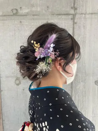 ヘアアレンジ 女性に人気♪ はやしほのかのヘアスタイル