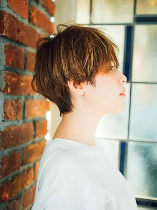 ショート カラー ルシエ吉祥寺所属・🥖牧野 純🥖のヘアスタイル