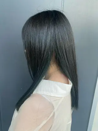 セミロング 🫧髪質改善カラー♡ Wカラー　/桜🌸のヘアスタイル