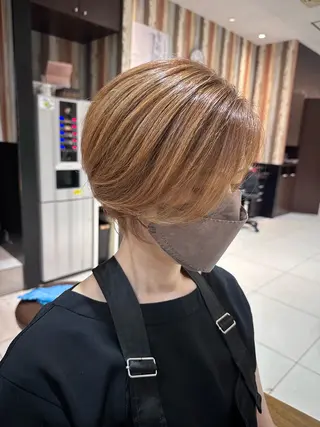 ショート 平石 花音のヘアスタイル