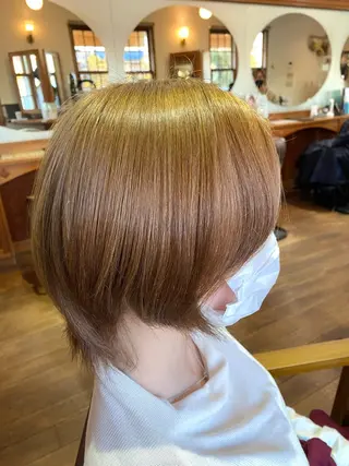 ショート 北川 飛瑶のヘアスタイル