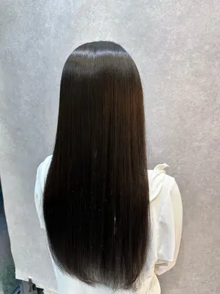ロング 🔸縮毛矯正/髪質 改善カラー石崎🔸のヘアスタイル