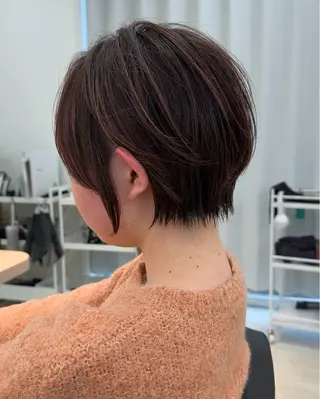 ショート mizuki🌙 ︎︎ショートカット◎のヘアスタイル