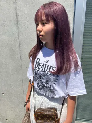 ロング 似合わせカットカラー 👩MINAのヘアスタイル