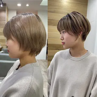 ショート gisele所属・小山 一之のヘアスタイル