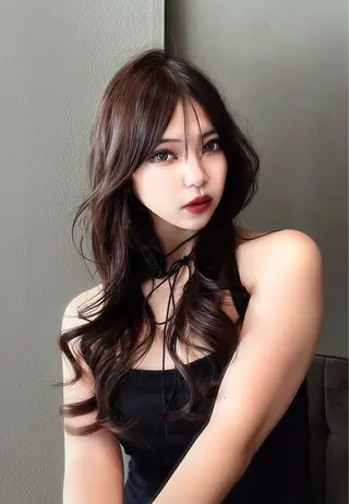 ロング カラー 韓国ヘア/髪質改善 TAKAHIROのヘアスタイル